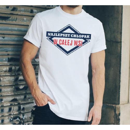 T-shirt oversize DTG Super chłopaki mają tatuaże