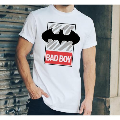 T-shirt oversize DTG Super chłopaki mają tatuaże