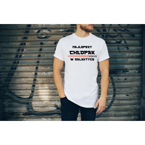 T-shirt oversize DTG boski chłopak
