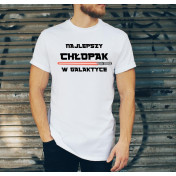 T-shirt oversize DTG boski chłopak