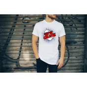 T-shirt oversize DTG boski chłopak