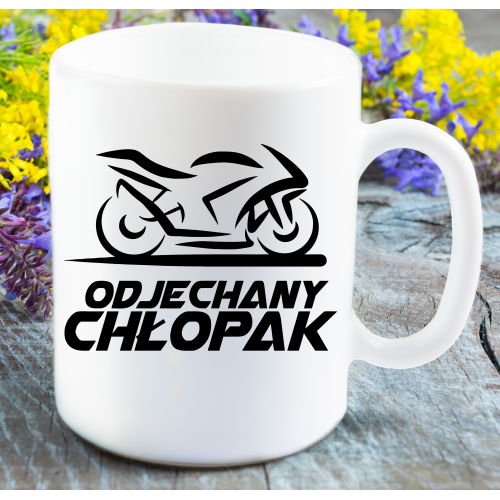 Kubek z nadrukiem Odjechany chłopak