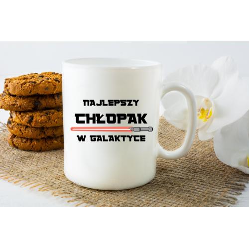 Kubek z nadrukiem Najlepszy chłopak w galaktyce