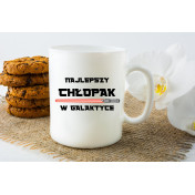 Kubek z nadrukiem Najlepszy chłopak w galaktyce