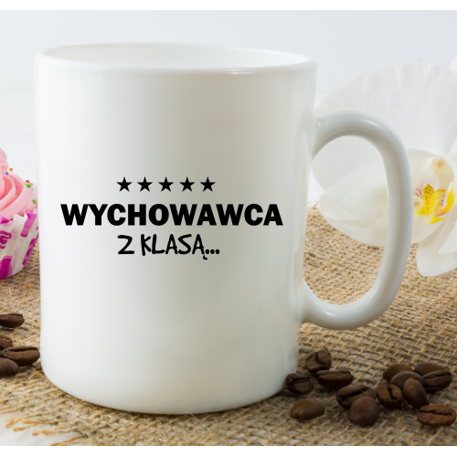 Kubek z nadrukiem Wychowawca z Klasą