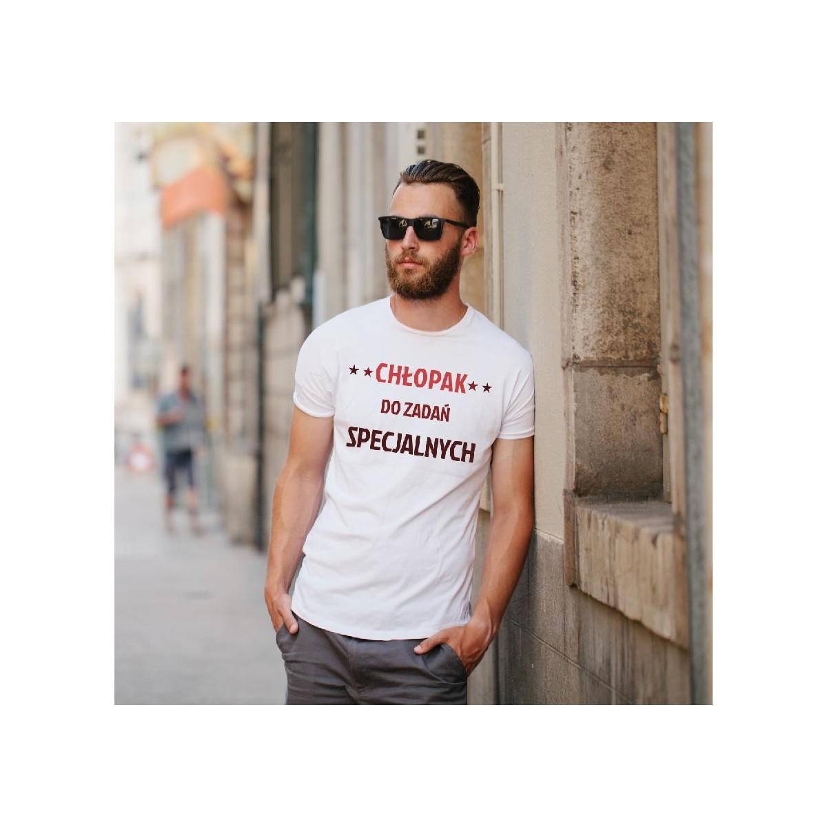 T-shirt oversize DTG Super chłopaki mają tatuaże