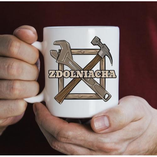 kubek z nadrukiem zdolniacha