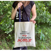 Torba dtg Dobry nauczyciel uczy najlepszy inspiruje - kolorowe uszy