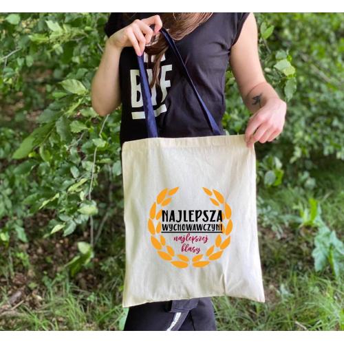 Torba dtg Najlepsza wychowawczyni najlepszej klasy - kolorowe uszy