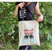 Torba dtg Widzę jak ściągacie - kolorowe uszy