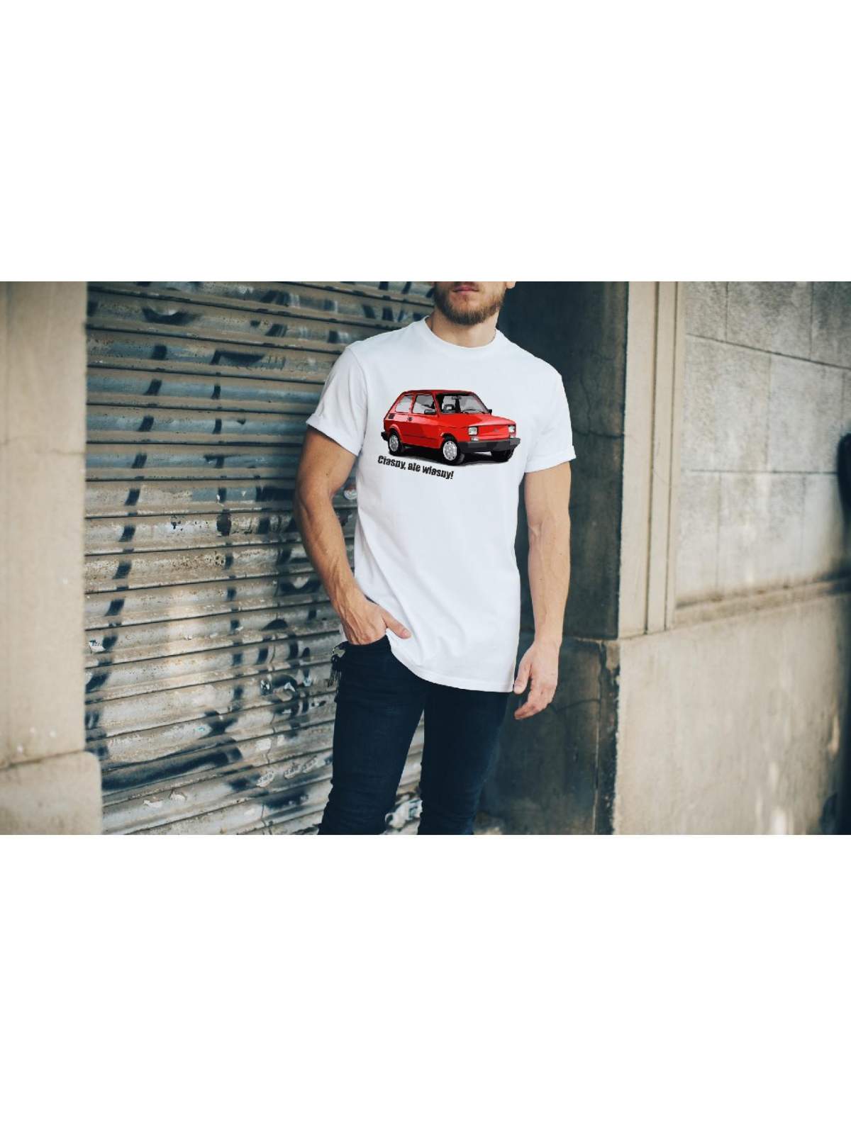 T-shirt oversize DTG Sasiedzi