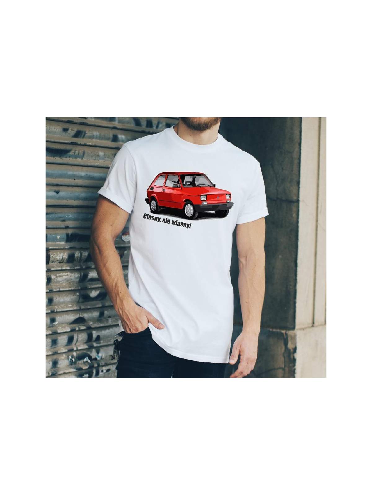 T-shirt oversize DTG Sasiedzi