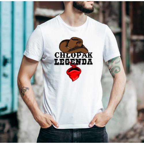 T-shirt oversize DTG Chłopak legenda 2