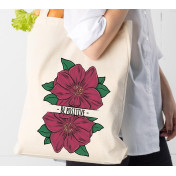 Torba bawełniana ecri  Kocham góry