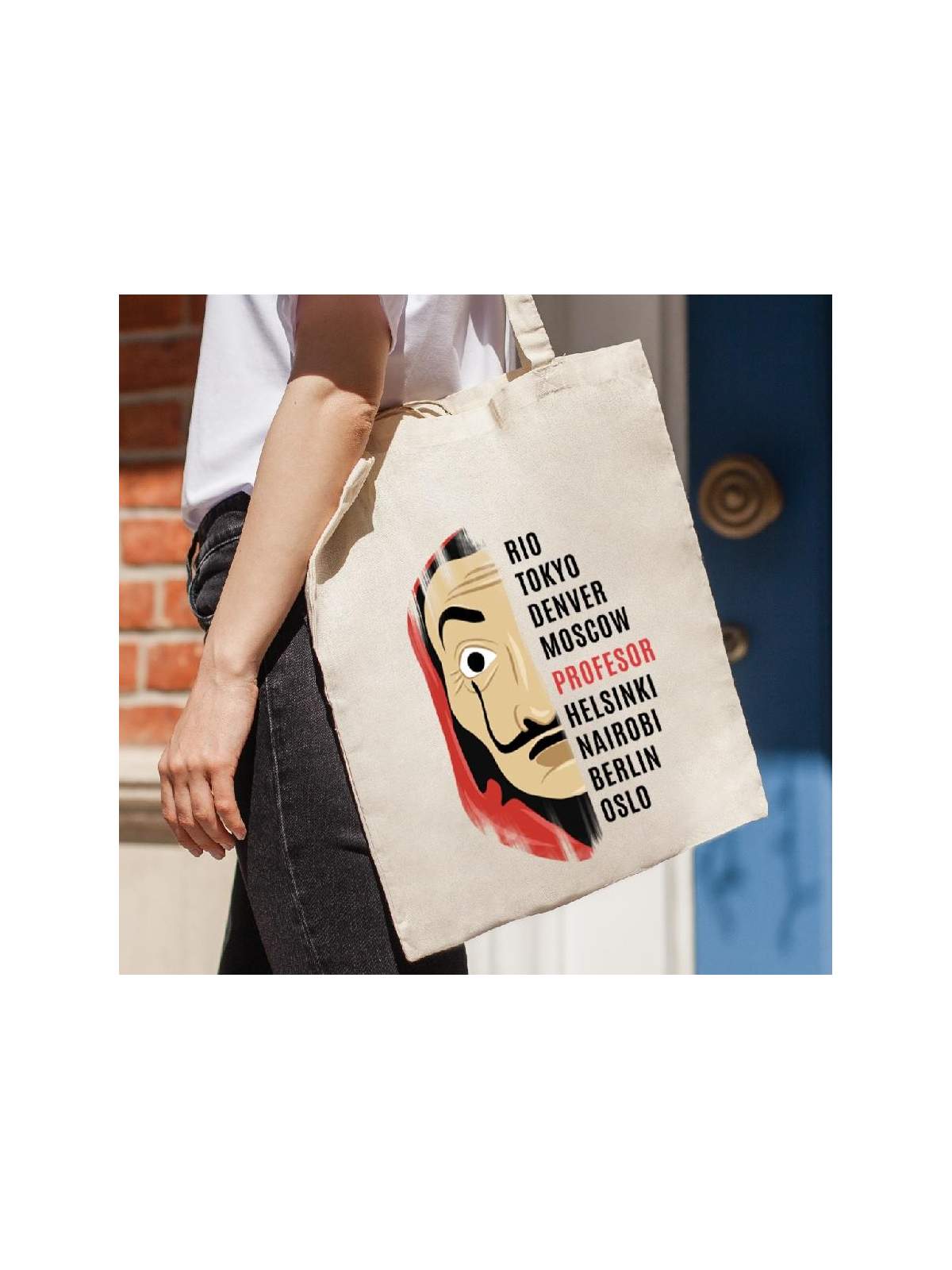 Torba bawełniana ecri  Profesor