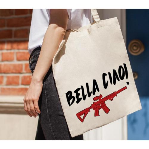 Torba bawełniana ecri  Kocham góry