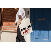 Torba bawełniana ecri  Kocham góry