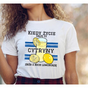 T-shirt lady slim DTG  BePositive