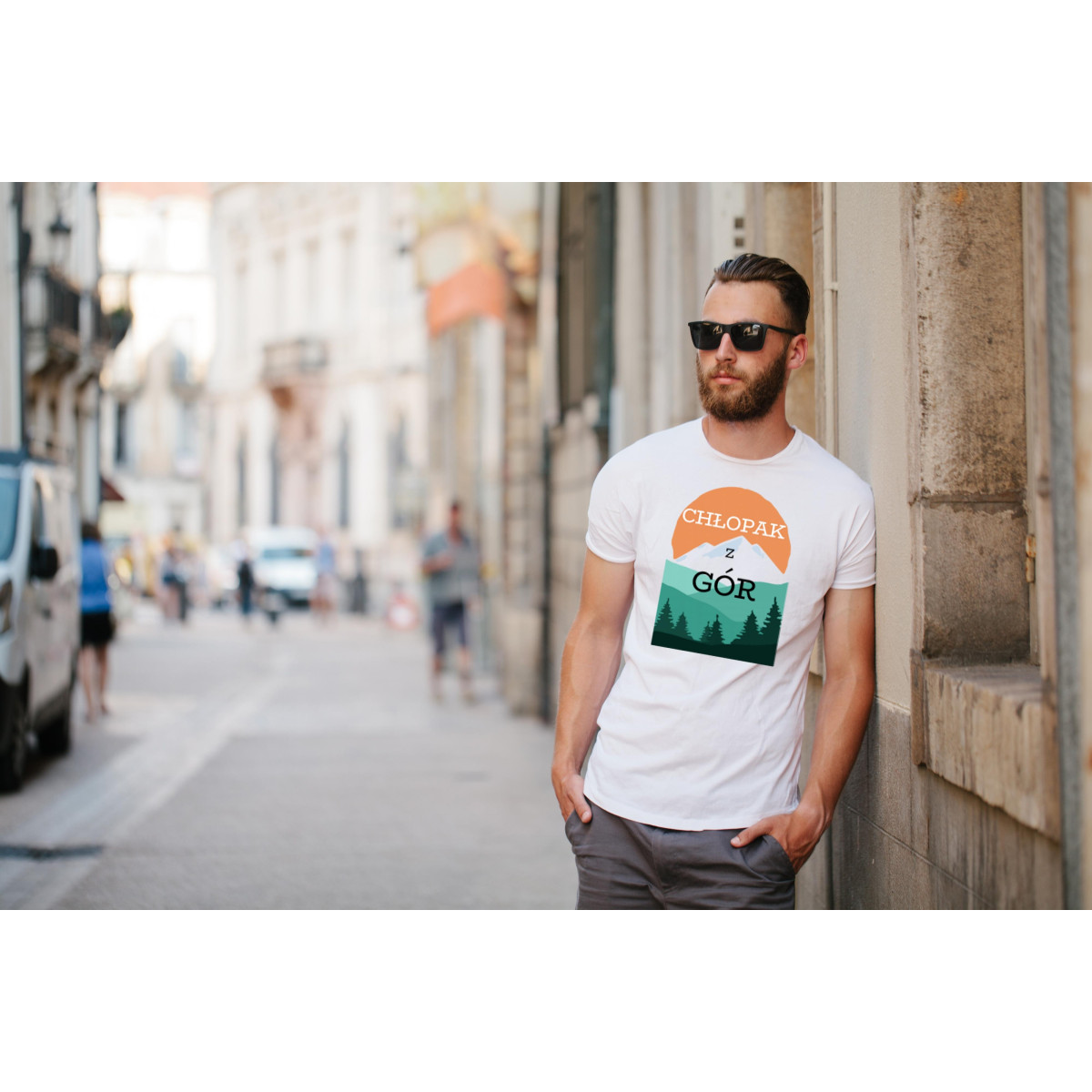 T-shirt oversize DTG Bieszczady Bieszczady