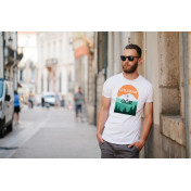 T-shirt oversize DTG Bieszczady Bieszczady