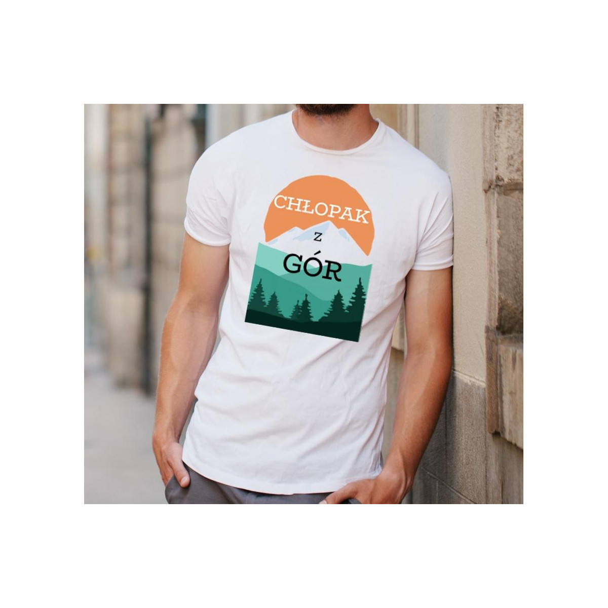 T-shirt oversize DTG Bieszczady Bieszczady