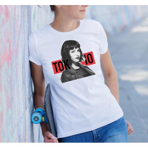 t-shirt tokio la casa de papel