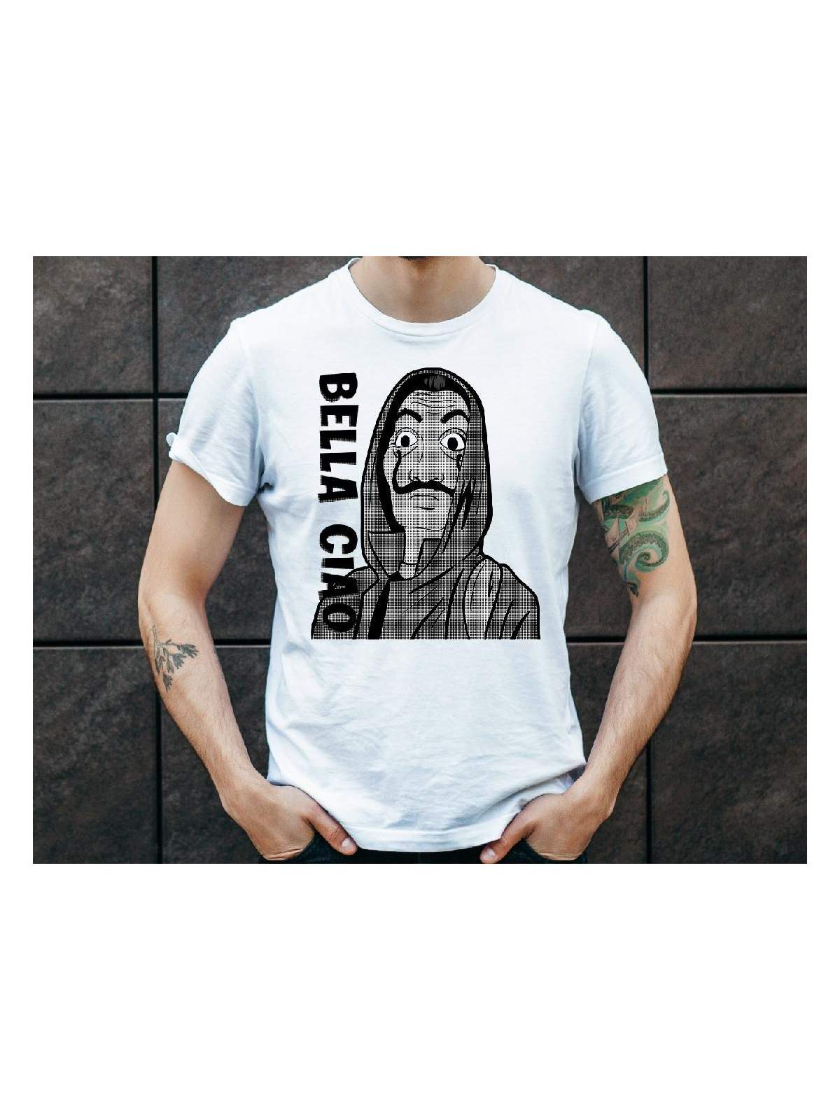 T-shirt oversize DTG Bella ciao RB