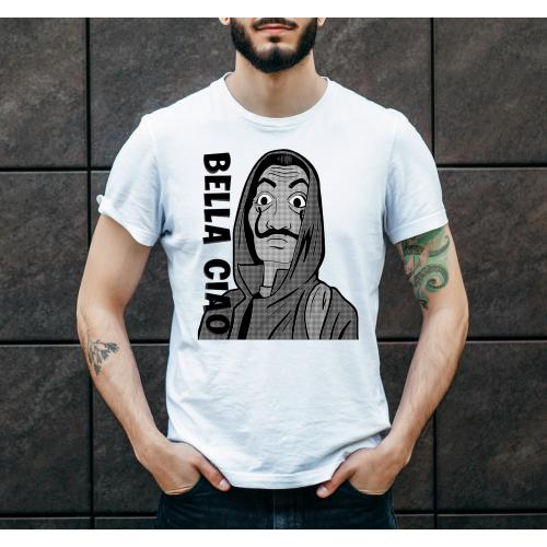 T-shirt oversize DTG Bella ciao RB