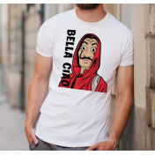 T-shirt oversize DTG Bella ciao 3