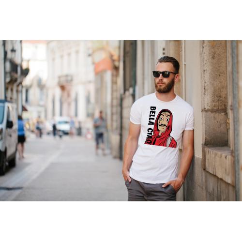 T-shirt oversize DTG Bella ciao 3