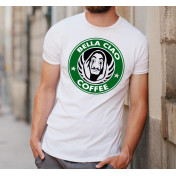 T-shirt oversize DTG Bella ciao comic