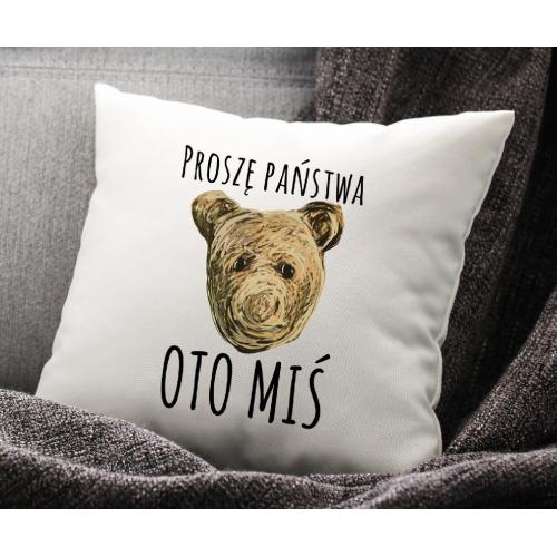 PODUSZKA druk Alkohol mym bogiem seks nałogiem