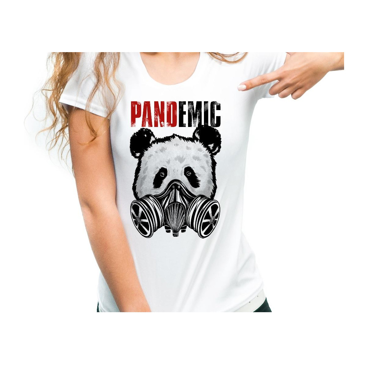 T-shirt lady slim DTG  PATMAT