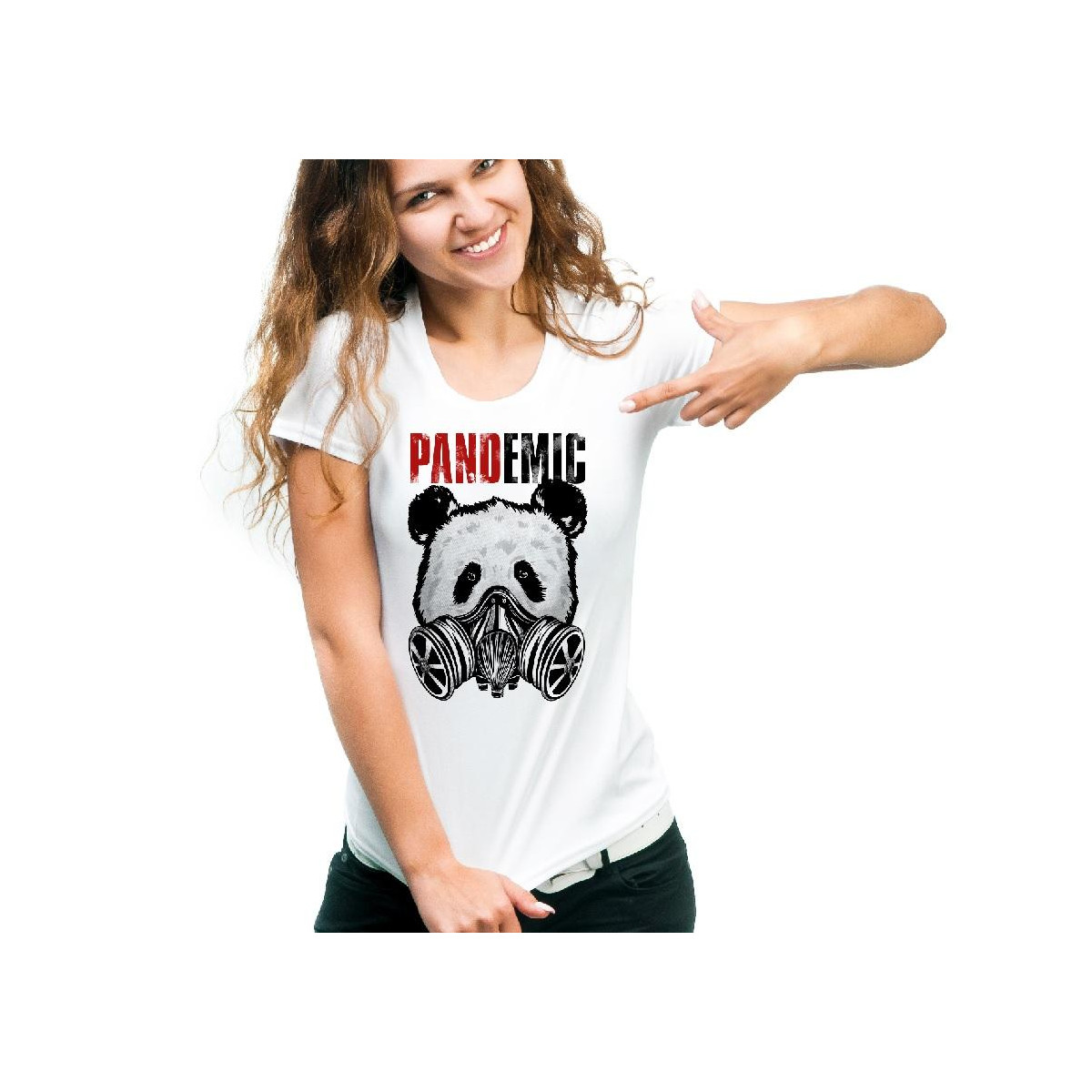 T-shirt lady slim DTG  PATMAT