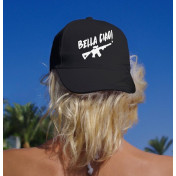 Czapka baseball czarna bella ciao