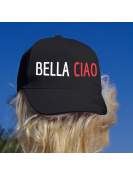 Czapka baseball czarna bella ciao karabin 2
