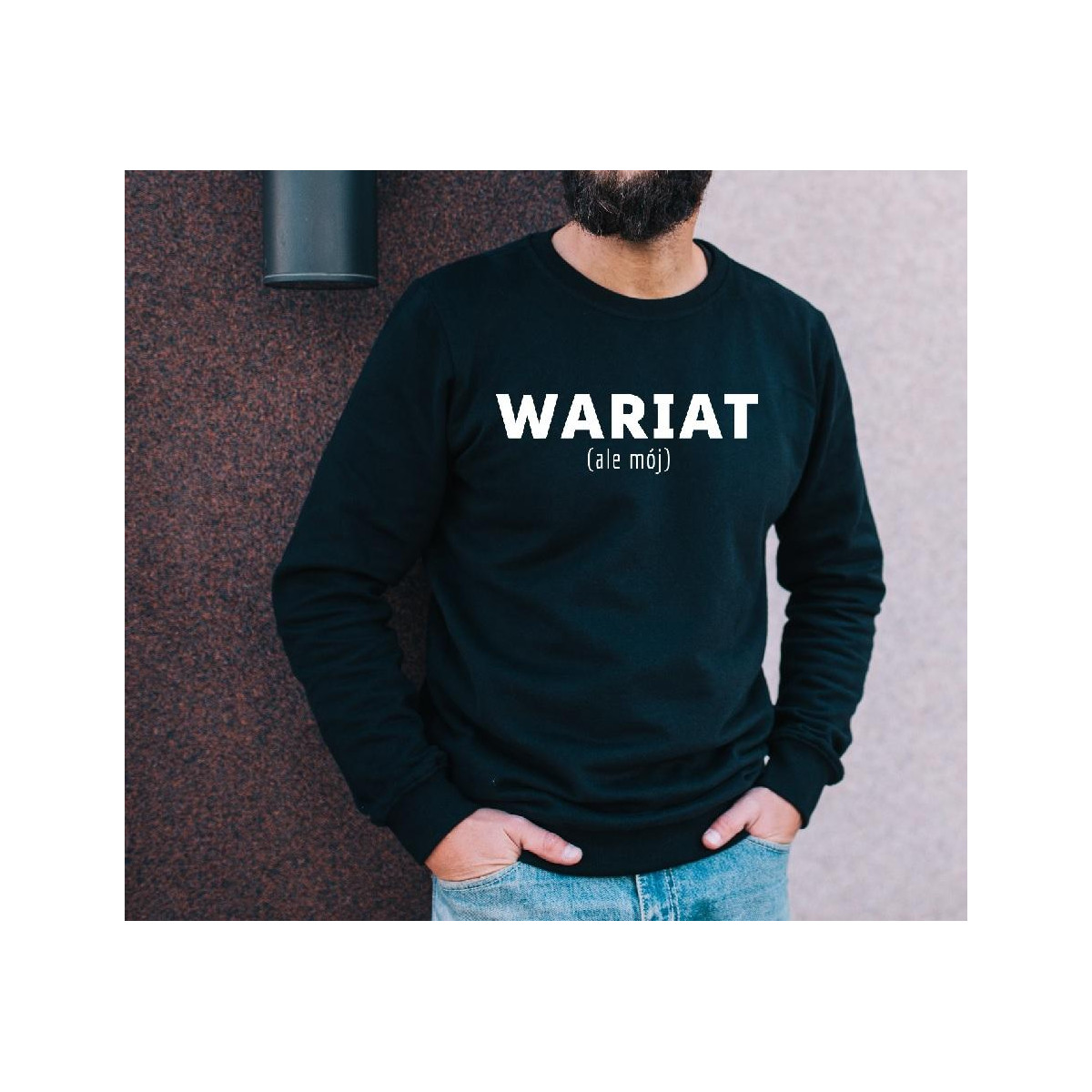 bluza oversize prawdziwy dzik