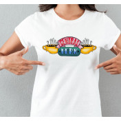 T-shirt lady slim DTG friends names