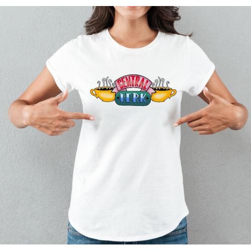 T-shirt lady slim DTG friends names