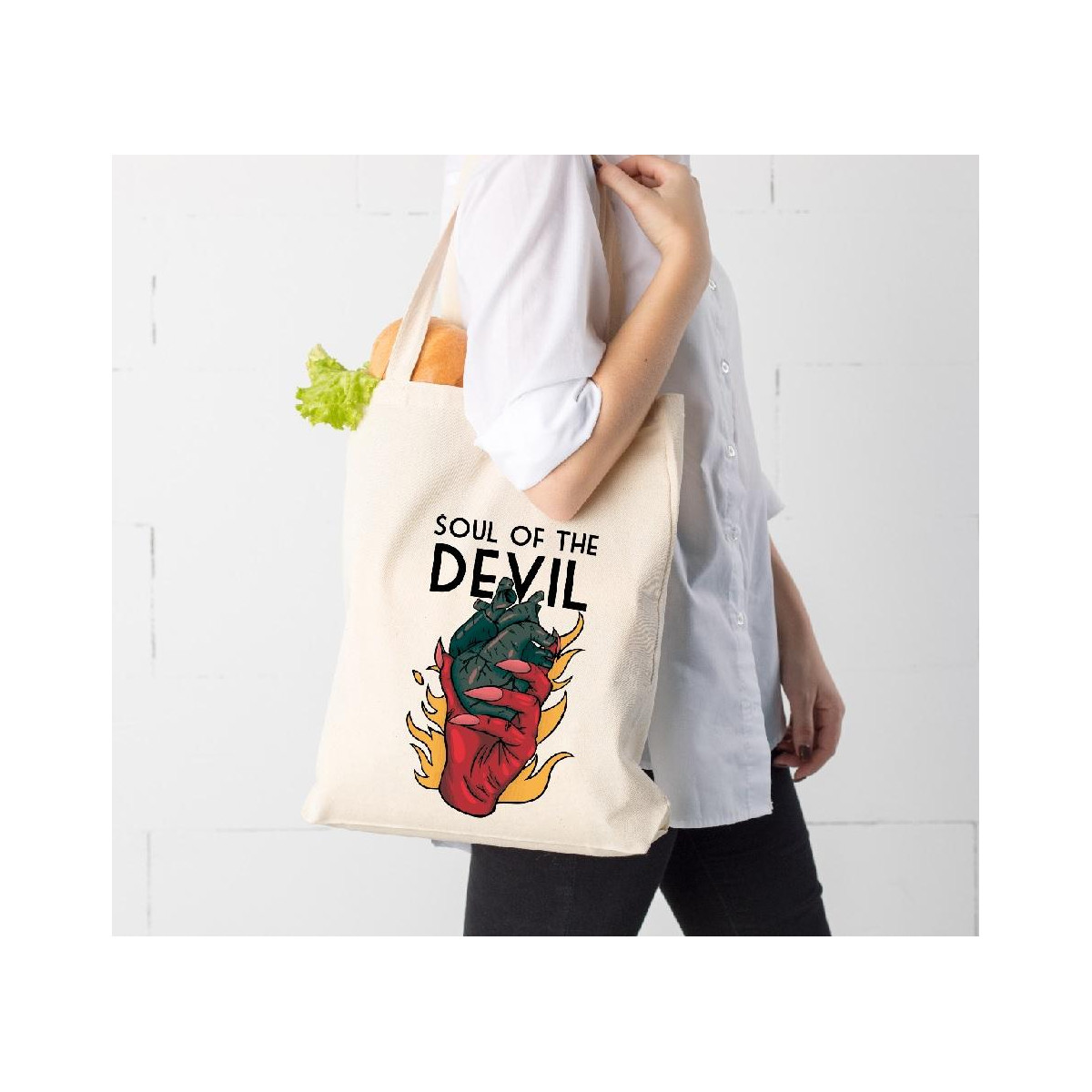 Torba bawełniana ecri Najlepszy nauczyciel 3