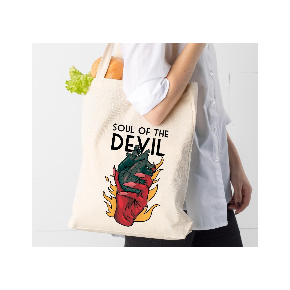 Torba bawełniana ecri Najlepszy nauczyciel 3