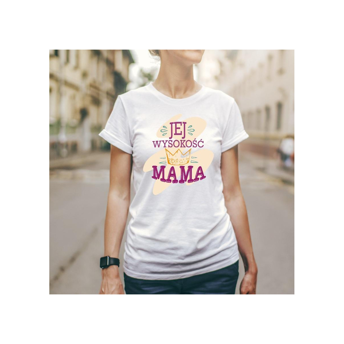 T-shirt lady slim DTG  Let's make a deal