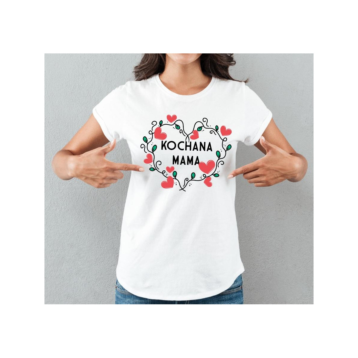 T-shirt lady slim DTG  Let's make a deal