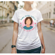 T-shirt lady slim DTG  Jej wysokość mama 2