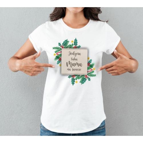 T-shirt lady slim DTG  Jej wysokość mama 2