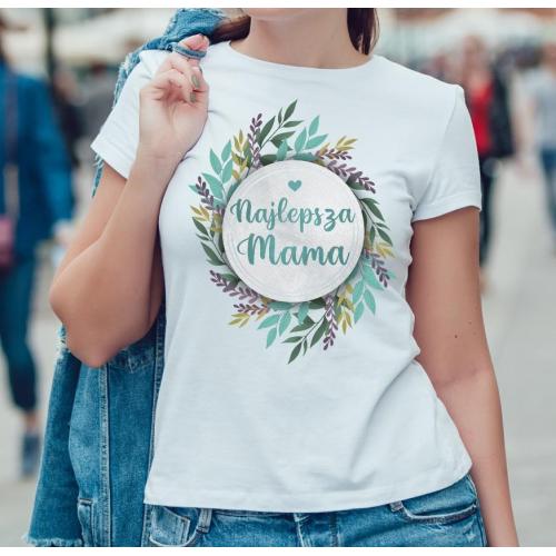 T-shirt lady slim DTG  Jej wysokość mama 2
