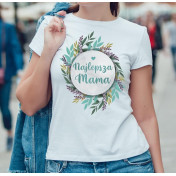 T-shirt lady slim DTG  Jej wysokość mama 2