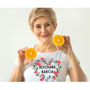 T-shirt lady slim DTG  Jej wysokość mama 2