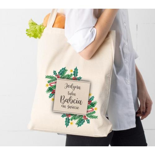 Torba bawełniana ecri Ukochana Babcia