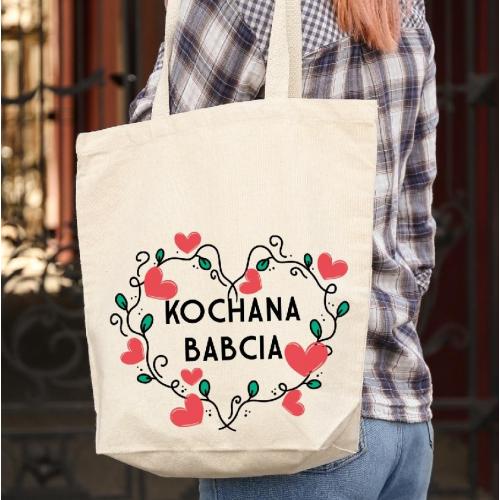 Torba bawełniana ecri Jedyna taka babcia na świecie